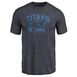 Blake Hance Tennessee Titans Men's Navy by Flanker Tri-Blend T-Shirt -