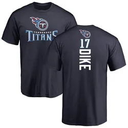 Chimere Dike Tennessee Titans Men's Navy Backer T-Shirt -