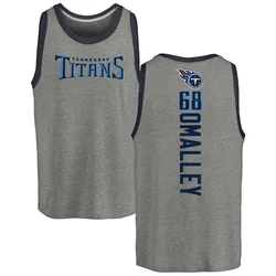 Devonte O'Malley Tennessee Titans Youth by Backer Tri-Blend Tank Top - Ash