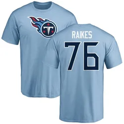Isaiah Raikes Tennessee Titans Youth Light Blue Name & Number Logo T-Shirt -