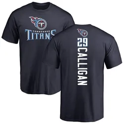 Keydrain Calligan Tennessee Titans Youth Navy Backer T-Shirt -