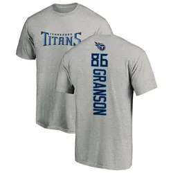 Kylen Granson Tennessee Titans Youth Backer T-Shirt - Ash