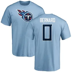 Micah Bernard Tennessee Titans Youth Light Blue Name & Number Logo T-Shirt -