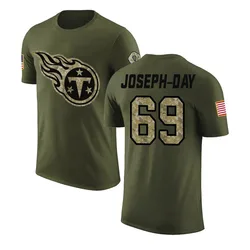 Sebastian Joseph-Day Tennessee Titans Youth Legend Olive Salute to Service T-Shirt