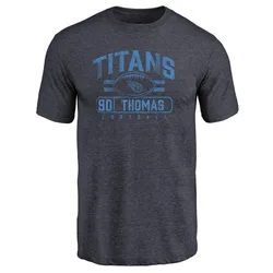 Solomon Thomas Tennessee Titans Youth Navy by Flanker Tri-Blend T-Shirt -