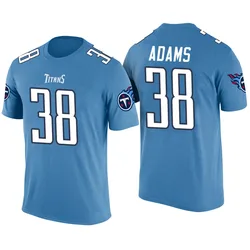 Tony Adams Tennessee Titans Men's Legend Blue Color Rush T-Shirt