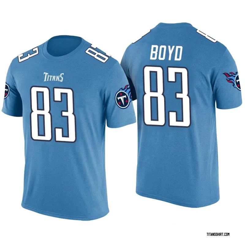 Tyler Boyd Tennessee Titans Men's Legend Blue Color Rush T-Shirt