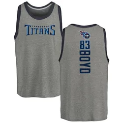 Tyler Boyd Tennessee Titans Youth by Backer Tri-Blend Tank Top - Ash